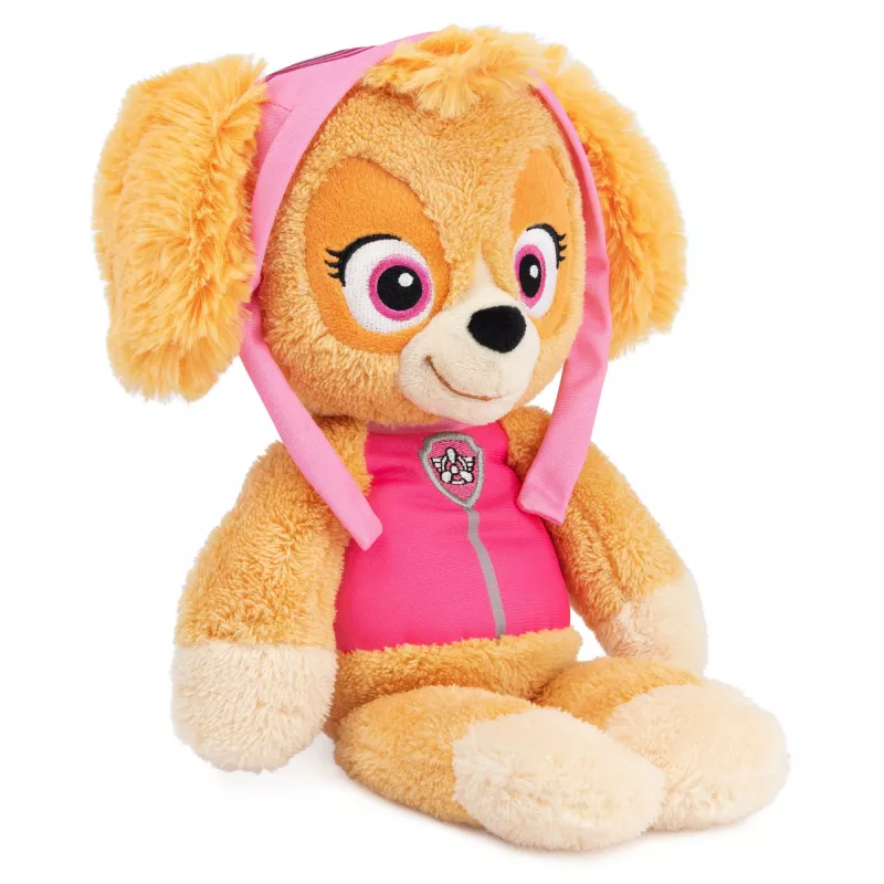 GUND PAW Patrol Oficialus Skye Take Along Buddy Minkštas Žaislas, Premium Pliušinis Gyvūnėlis Nuo 1 Metų, Rožinė/Ruda, 13 colių