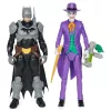 DC Comics Batman Adventures Batman vs Džokeris veiksmo figūrėlių rinkinys, 2 figūrėlės, 12 šarvų aksesuarų, 12 colių super herojų žaislas berniukams ir mergaitėms