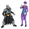 DC Comics Batman Adventures Batman vs Džokeris veiksmo figūrėlių rinkinys, 2 figūrėlės, 12 šarvų aksesuarų, 12 colių super herojų žaislas berniukams ir mergaitėms