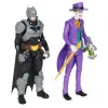 DC Comics Batman Adventures Batman vs Džokeris veiksmo figūrėlių rinkinys, 2 figūrėlės, 12 šarvų aksesuarų, 12 colių super herojų žaislas berniukams ir mergaitėms