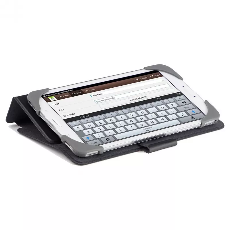 Targus SafeFit universalus besisukantis dėklas planšetei 7–8 colių (20,3 cm) juodas