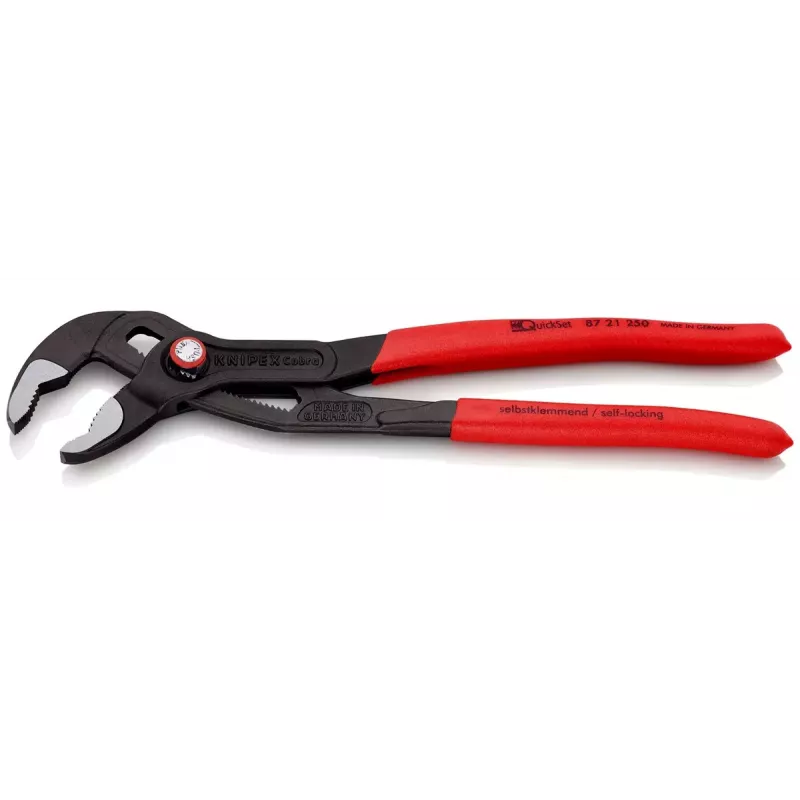 Kombinuotosios replės su greitojo nustatymo funkcija Knipex 87 21 250
