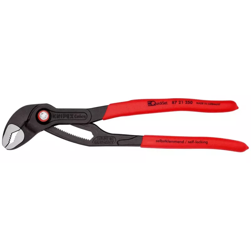 Kombinuotosios replės su greitojo nustatymo funkcija Knipex 87 21 250