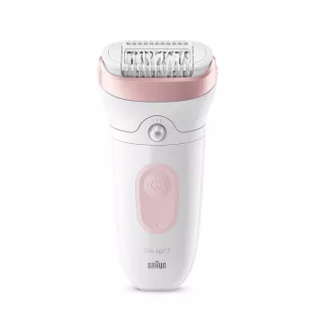 Braun Silk-epil 7 7-000 epiliatorius, rožinė/balta