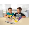 Kinetic Sand Dig N' Demolish rinkinys su 1 svaru žaidimo smėlio ir žaisliniu sunkvežimiu, sensorinis žaislas vaikams nuo 5 metų