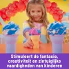 Kinetic Sand Soft Serve Station – Kūrybinis ledų gaminimo rinkinys su 14 uncijų formuojamu smėliu (3 spalvos), 2 ledų kūgiais ir įrankiais