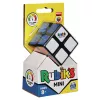 Rubik’s Mini 2x2 – 2x2 klasikinis spalvų derinimo galvosūkis, kišeninio dydžio smegenų lavinimo žaislas