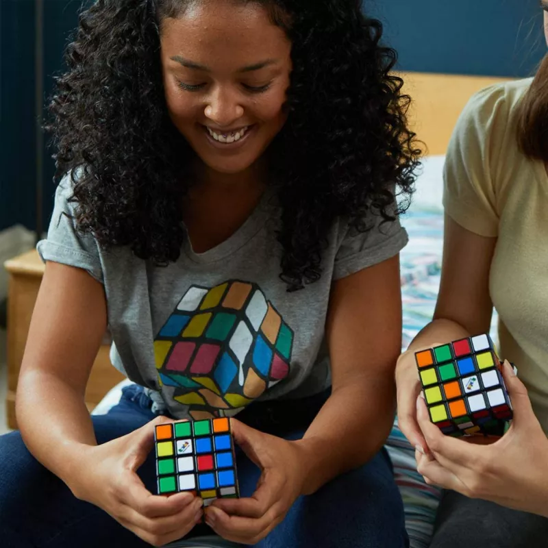 Rubiko kubas 4x4 Master Cube spalvų derinimo galvosūkis, didesnė drąsesnė klasikinio versija, pakuotė gali skirtis