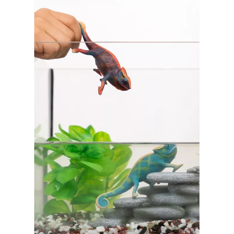 Schleich WILD LIFE Chameleonas, 3+ metų, Miškas, Safari, Laukiniai gyvūnai / nuotykių žaislai, Įvairiaspalvis, Plastikas