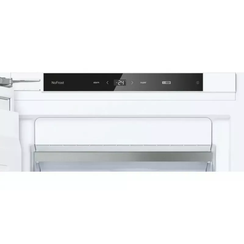 Įmontuojamas šaldiklis NEFF GI7813CE0 — 212 l, NoFrost, 4 žvaigždutės, 13,8 kg/24h, kairieji vyriai, baltas