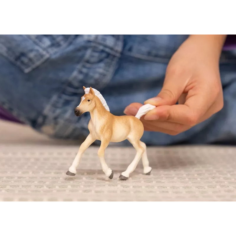 Schleich HORSE CLUB Haflinger kumeliukas, 5+ metų, arkliai, smėlio spalvos, ruda, plastikas