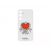 Samsung EF-MS926CWEGWW Flipsuit telefono dėklas Galaxy S24+, baltos spalvos