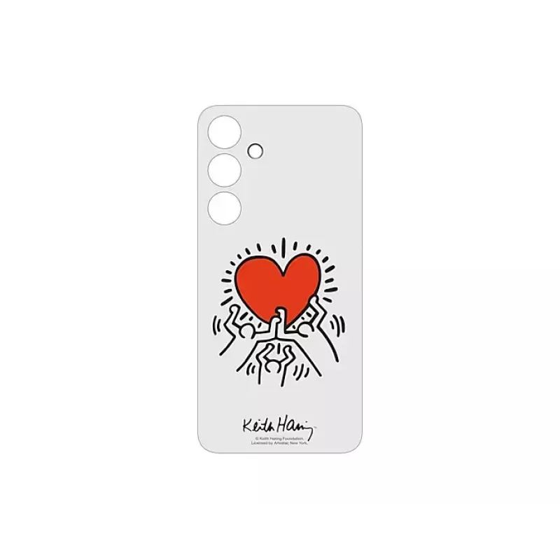 Samsung EF-MS926CWEGWW Flipsuit telefono dėklas Galaxy S24+, baltos spalvos