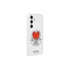 Samsung EF-MS926CWEGWW Flipsuit telefono dėklas Galaxy S24+, baltos spalvos