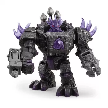 Schleich ELDRADOR CREATURES Šešėlių Valdovas Robotas su Miniatiūriniu Padaru Juodas