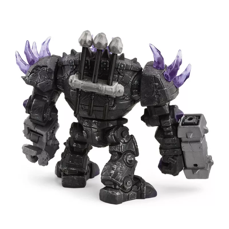 Schleich ELDRADOR CREATURES Šešėlių Valdovas Robotas su Miniatiūriniu Padaru Juodas