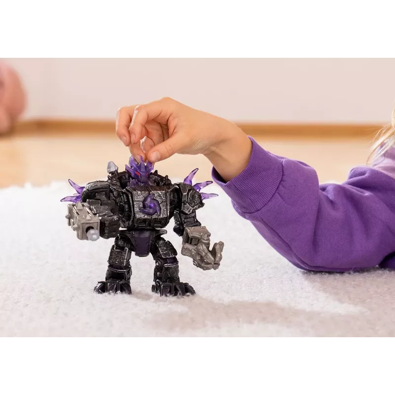 Schleich ELDRADOR CREATURES Šešėlių Valdovas Robotas su Miniatiūriniu Padaru Juodas