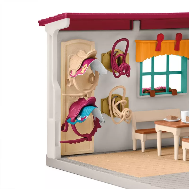 schleich HORSE CLUB Priedas prie balninės, arklidės, arkliai, 5 metai, įvairiaspalvis, plastikas
