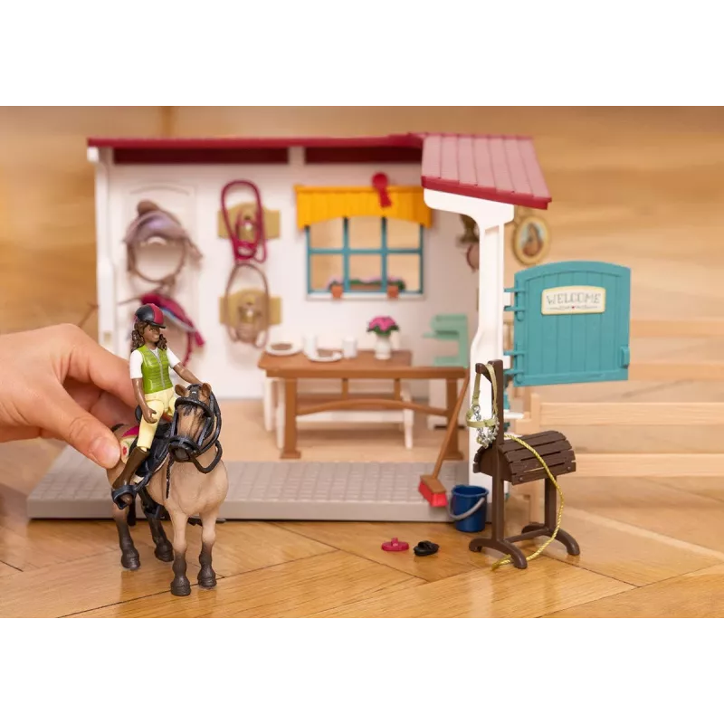 schleich HORSE CLUB Priedas prie balninės, arklidės, arkliai, 5 metai, įvairiaspalvis, plastikas
