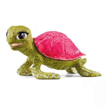 Schleich BAYALA Rožinis safyro vėžlys Žalia Rožinė 70759S