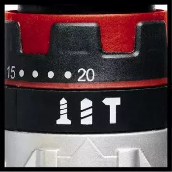 Belaidis pistoleto tipo gręžtuvas Einhell TE-CD 1, 1400 aps/min, 2 Ah, 1,18 kg