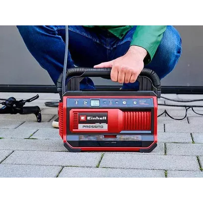 Einhell PRESSITO 18/25 Hybrid oro kompresorius 19 l/min 11 bar