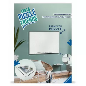 Paveikslėlio rėmelis dėlionėms Ravensburger 17901 – juodas, nuo 12 metų