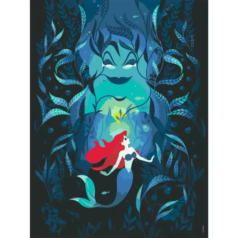 Ravensburger dažymo rinkinys CreArt Ariel ir Ursula 23732
