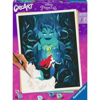Ravensburger dažymo rinkinys CreArt Ariel ir Ursula 23732