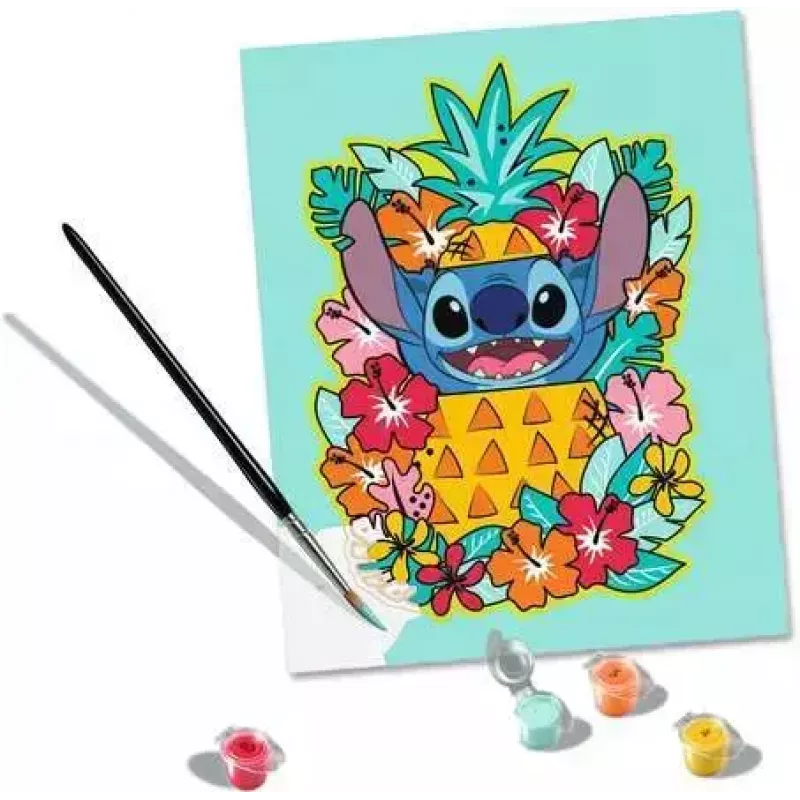 Dažymo rinkinys Ravensburger CreArt Disney Stitch – piešimas pagal skaičius