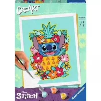 Dažymo rinkinys Ravensburger CreArt Disney Stitch – piešimas pagal skaičius
