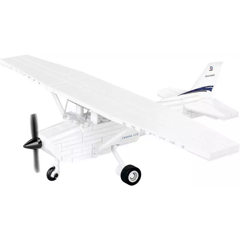 Konstrukcinis žaislas Cobi Cessna 172 Skyhawk White statybinis rinkinys