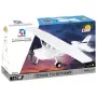 Konstrukcinis žaislas Cobi Cessna 172 Skyhawk White statybinis rinkinys
