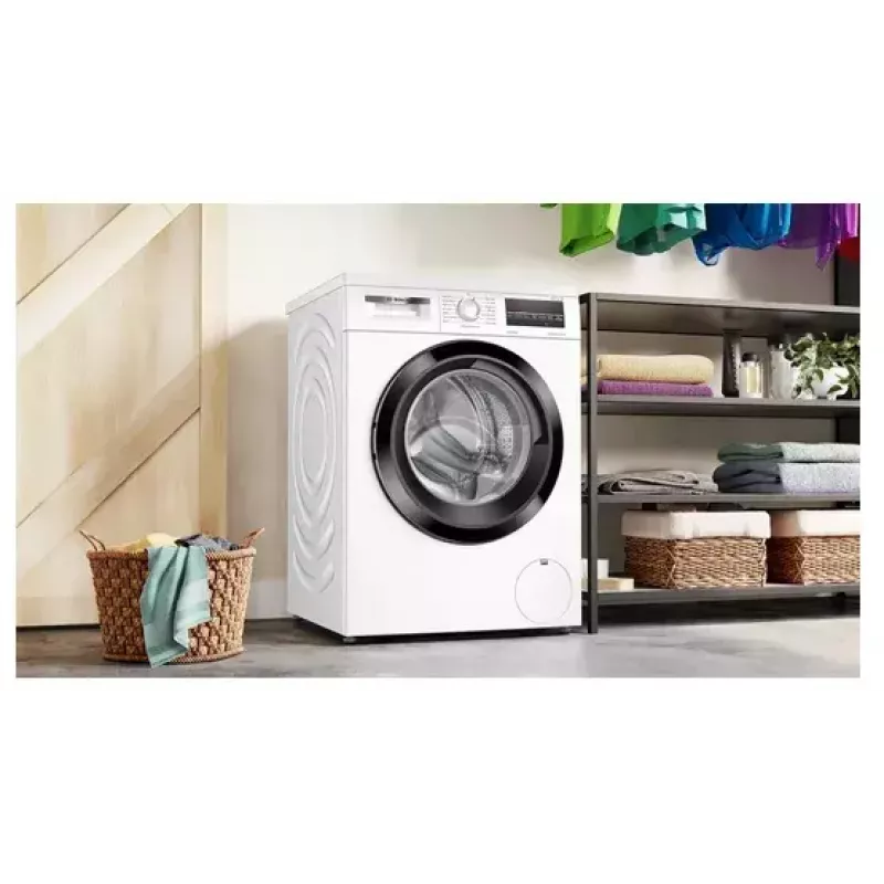 Bosch Serie 6 WUU28T48 skalbimo mašina, priekinė, 8 kg, 1400 aps./min., balta