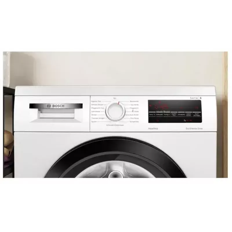 Bosch Serie 6 WUU28T48 skalbimo mašina, priekinė, 8 kg, 1400 aps./min., balta