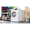 Bosch Serie 4 WNA13441 skalbyklė su džiovinimu, laisvai pastatoma, priekinio pakrovimo, balta