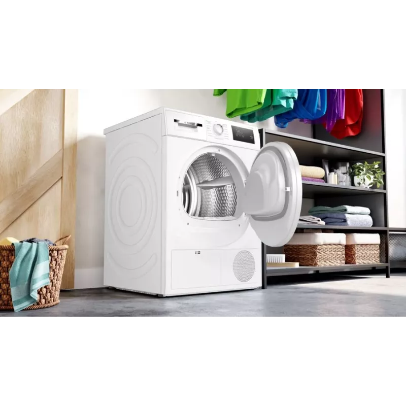 Bosch Serie 4 WTH83003 džiovintuvas Laisvai pastatomas Priekinis pakrovimas 7 kg Baltas