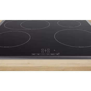 Bosch Serie 4 PIF64RBB5E įmontuojama indukcinė kaitlentė, juoda, 60 cm, 4 zonos