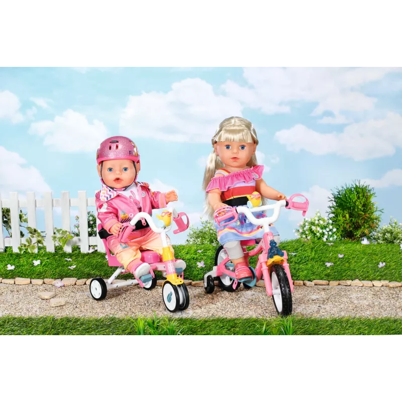 BABY born Trike lėlių triciklio komplektas