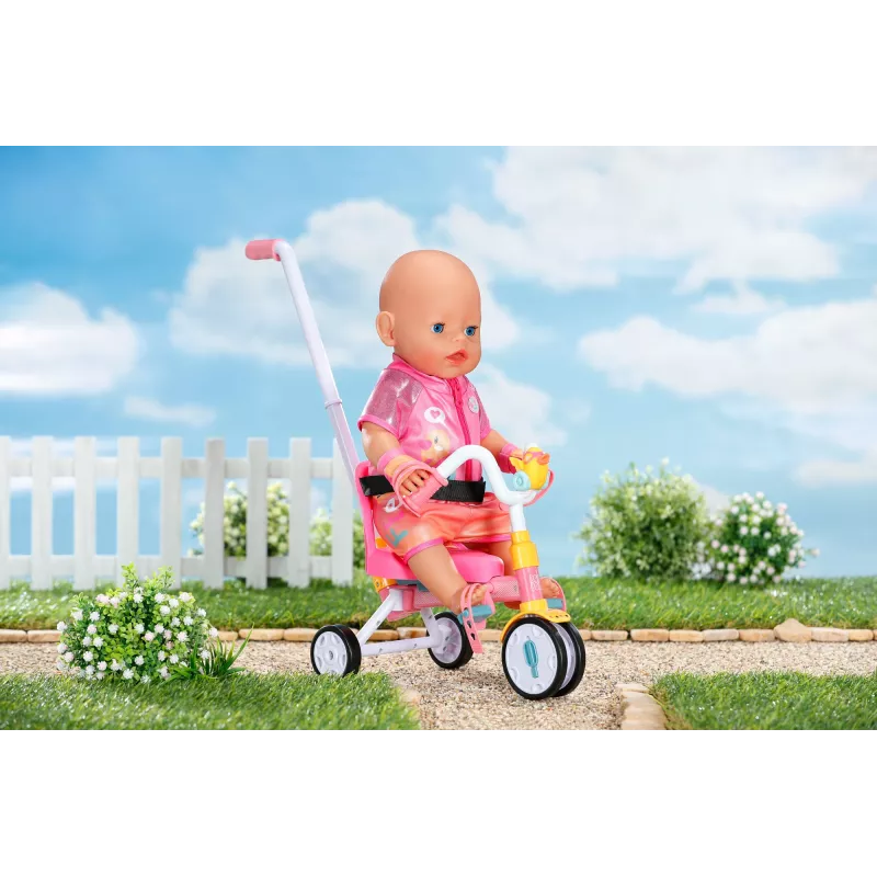 BABY born Trike lėlių triciklio komplektas