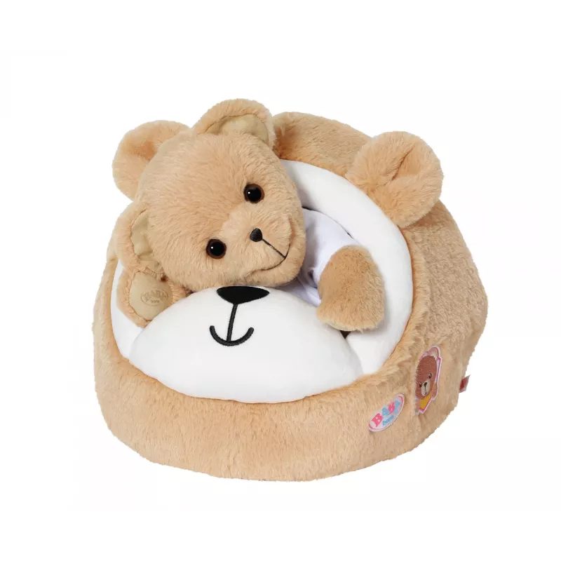Minkštas meškos urvas lėlėms ZAPF creation BABY born – pliušinis priedas žaidimams
