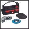 Kampinis šlifuoklis Einhell TC-AG 125/850 Kit