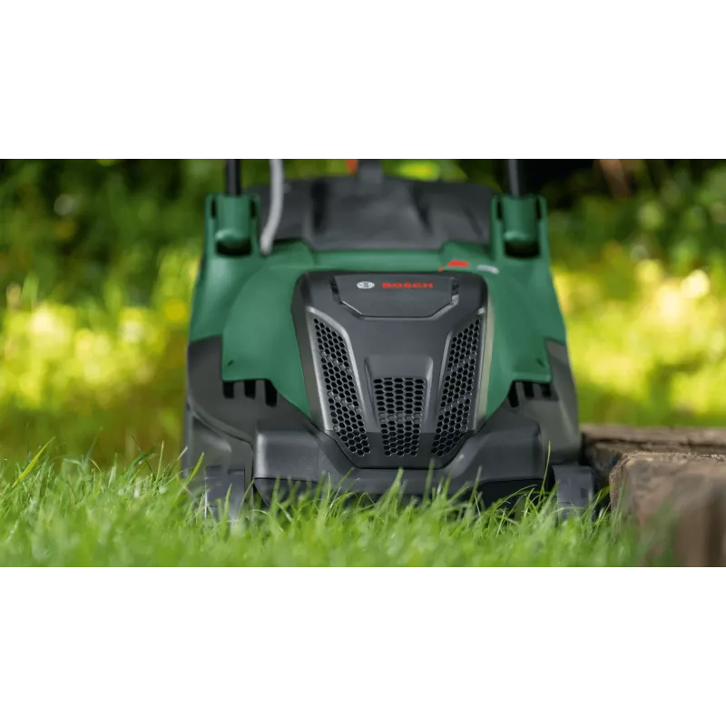 Elektrinė vejapjovė Bosch AdvancedRotak 44-750, 1800 W, 44 cm pjovimo plotis, žalia/juoda