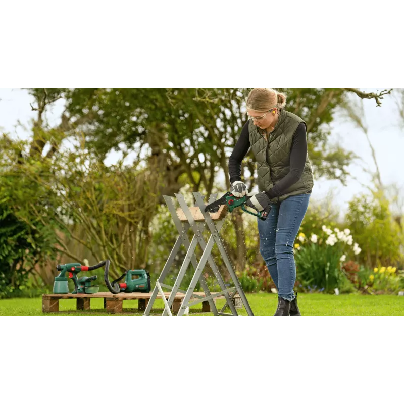 Bosch EasyChain 18V-15-7 belaidis elektrinis pjūklas, rankinis pjūklas 1.3 kg