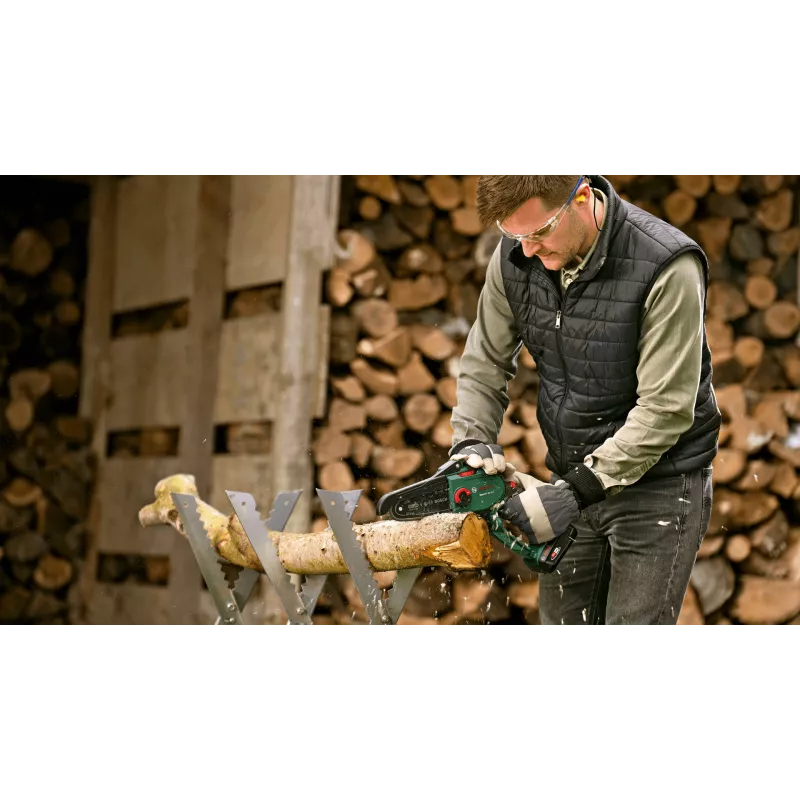 Bosch EasyChain 18V-15-7 Juodas, Žalias