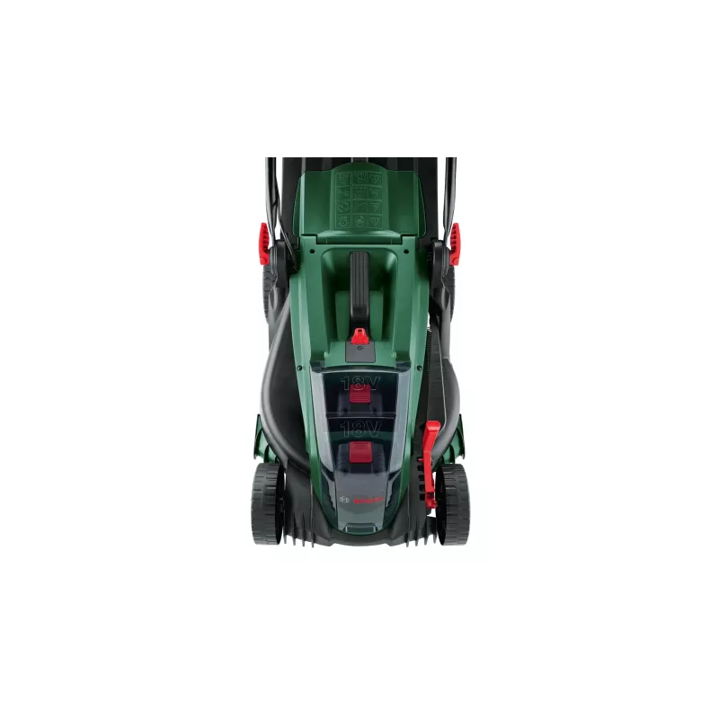 Bosch 37-550 akumuliatorinis vejapjovė su vaikščiojimu, juoda, žalia