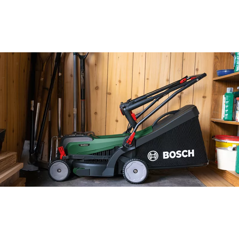 Bosch 37-550 akumuliatorinis vejapjovė su vaikščiojimu, juoda, žalia