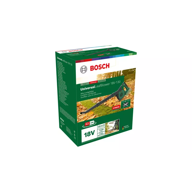 Bosch LeafBlower rankinis lapų pūstuvas, Li-Ion, 2.5 Ah