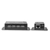 Lindy 50m 4 prievadų USB 2.0 Cat.6 prailgintuvas, tinklo siųstuvas ir imtuvas, 50 m, 480 Mbit/s, Cat5, Cat5e, Cat6, NS1021, fosforinis bronzas