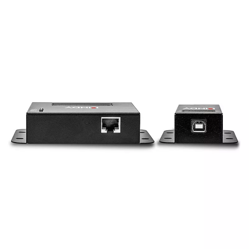Lindy 50m 4 prievadų USB 2.0 Cat.6 prailgintuvas, tinklo siųstuvas ir imtuvas, 50 m, 480 Mbit/s, Cat5, Cat5e, Cat6, NS1021, fosforinis bronzas